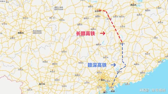 南至广东高铁第二通道已形成！全线座九游会
